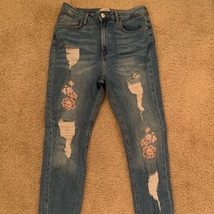 Embroidered Jeans!
